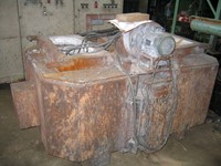 Melting furnace for brass FOMET, 1000 kg